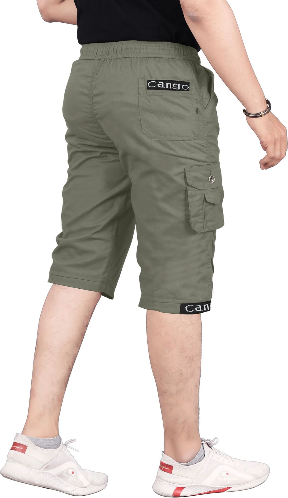 maheen fashion Solid Men Three Fourths-picture-37