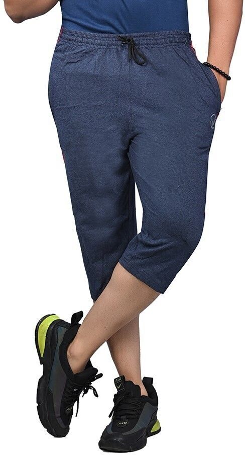 ve fashion trend Solid Men Three Fourths-picture-27