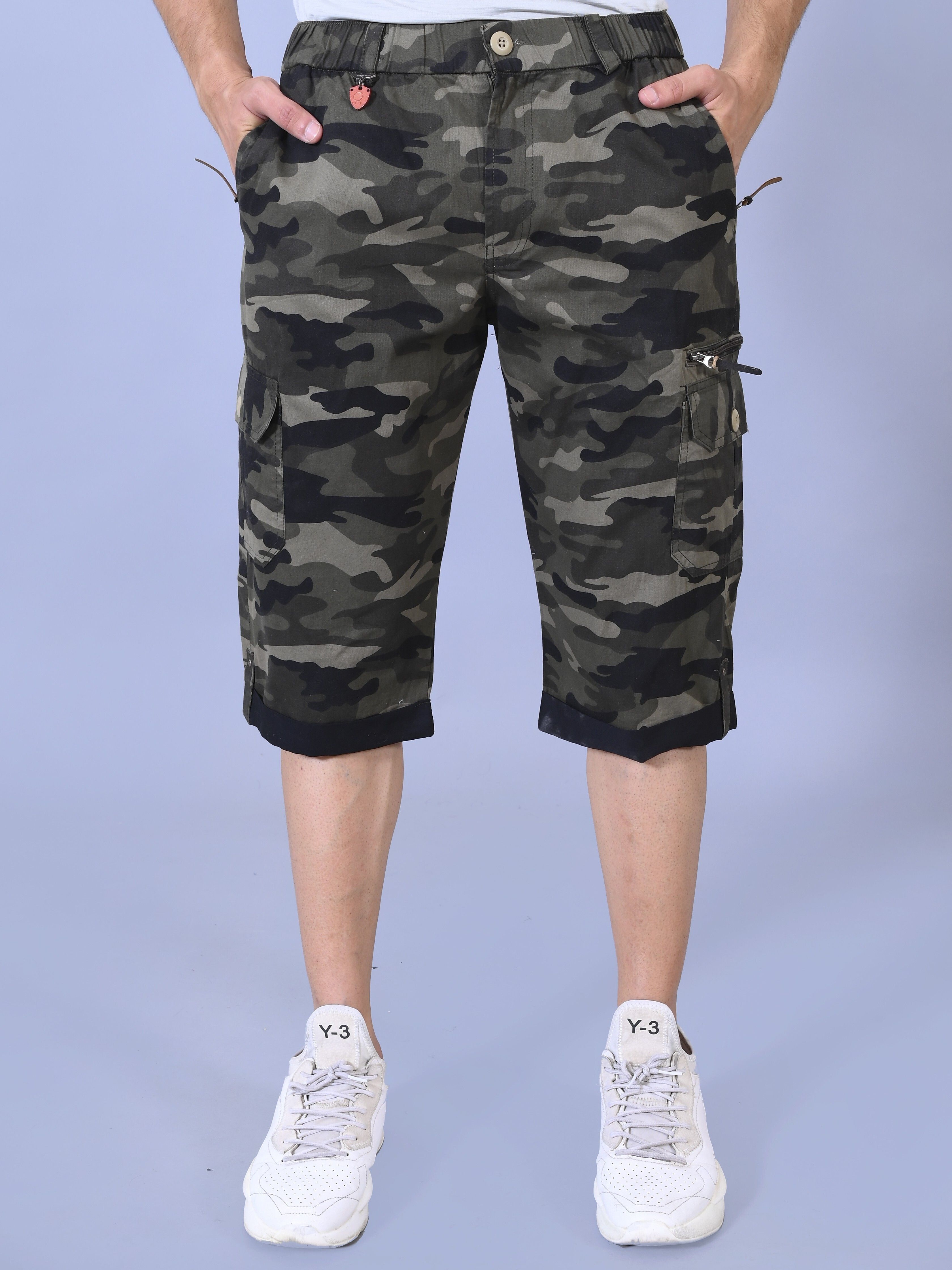 cargo sports Printed Men Three Fourths-picture-10