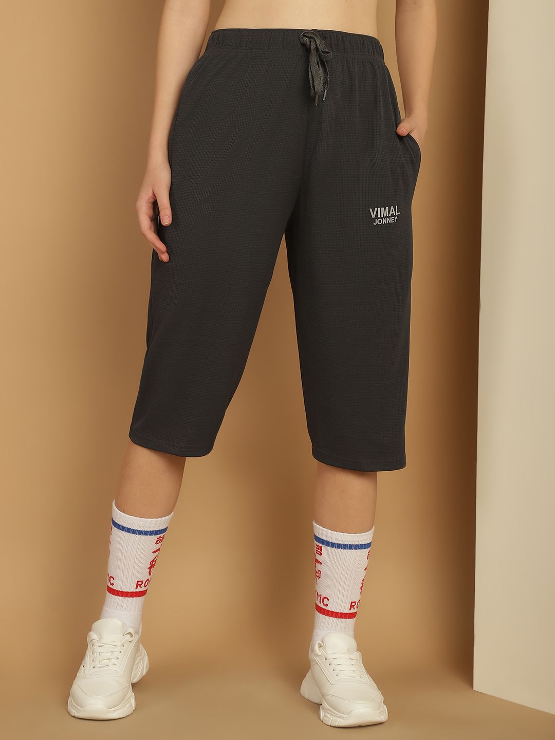 Solid Women Three Fourths