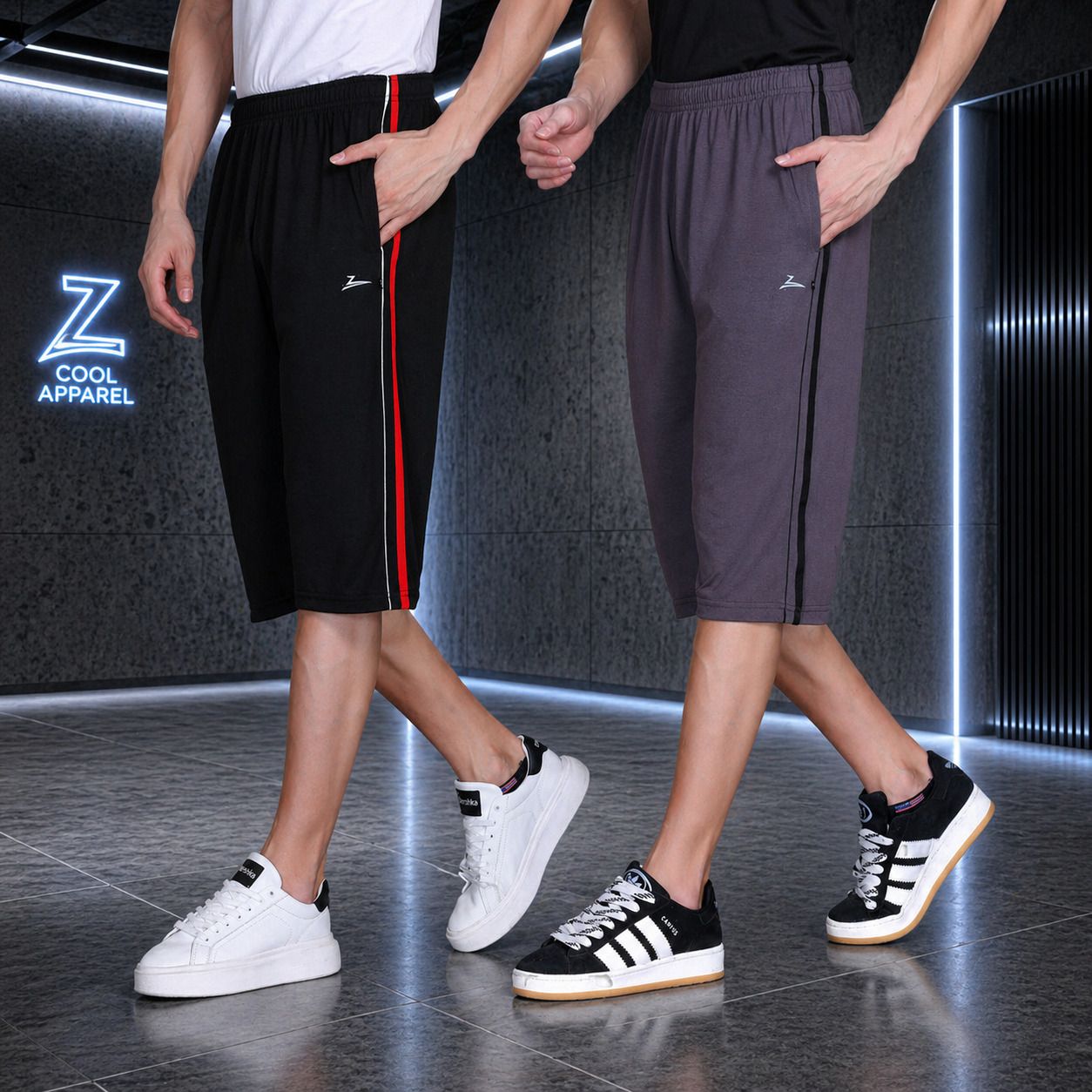 zeffit Solid Men Three Fourths-picture-36