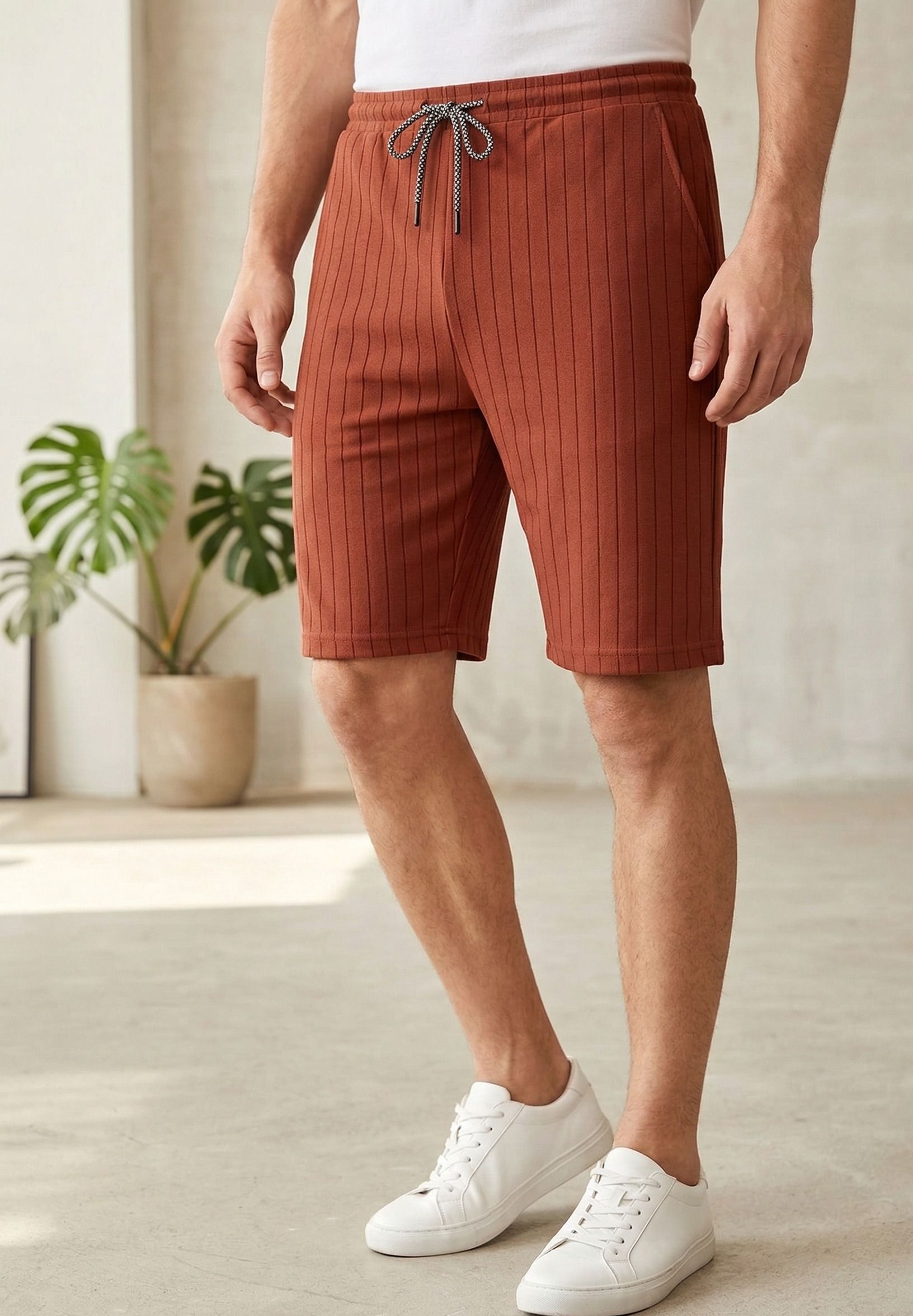 mgwear Striped Men Three Fourths-picture-43