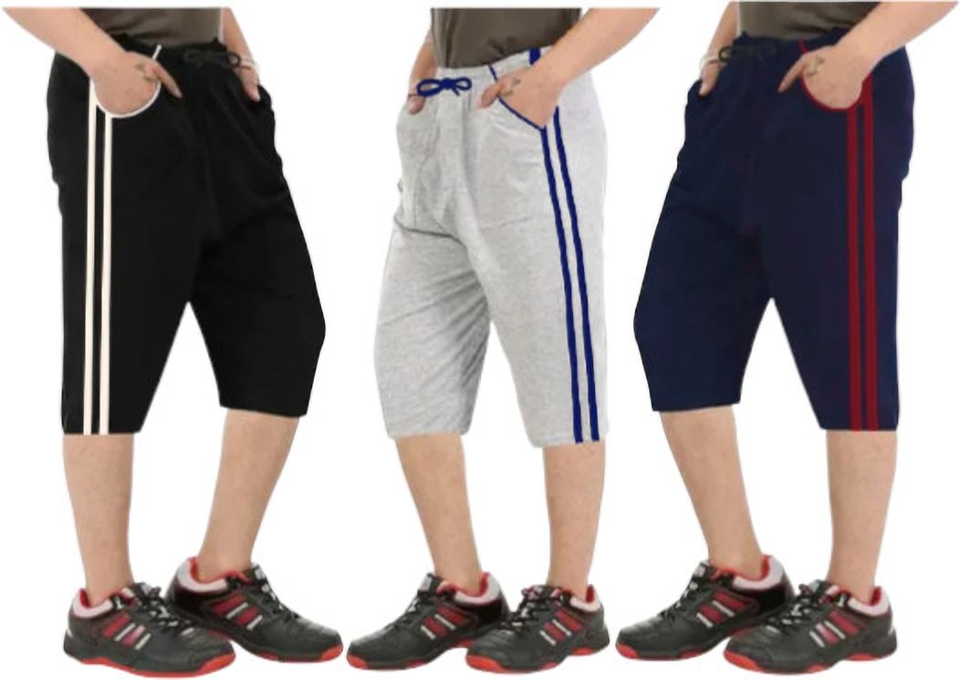 trifox Solid Men Three Fourths-picture-12