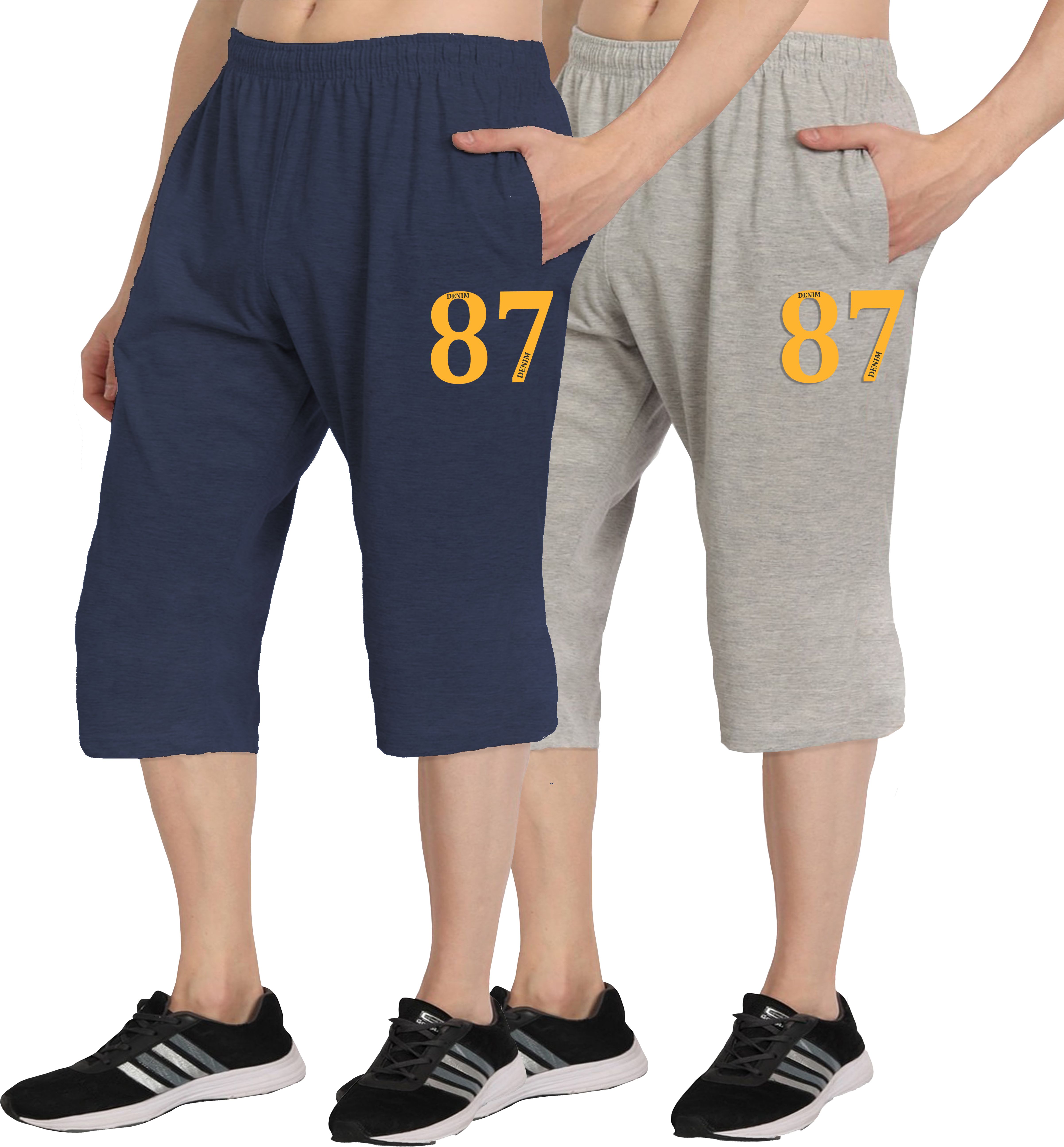 west gate clothing Printed Men Three Fourths-picture-35