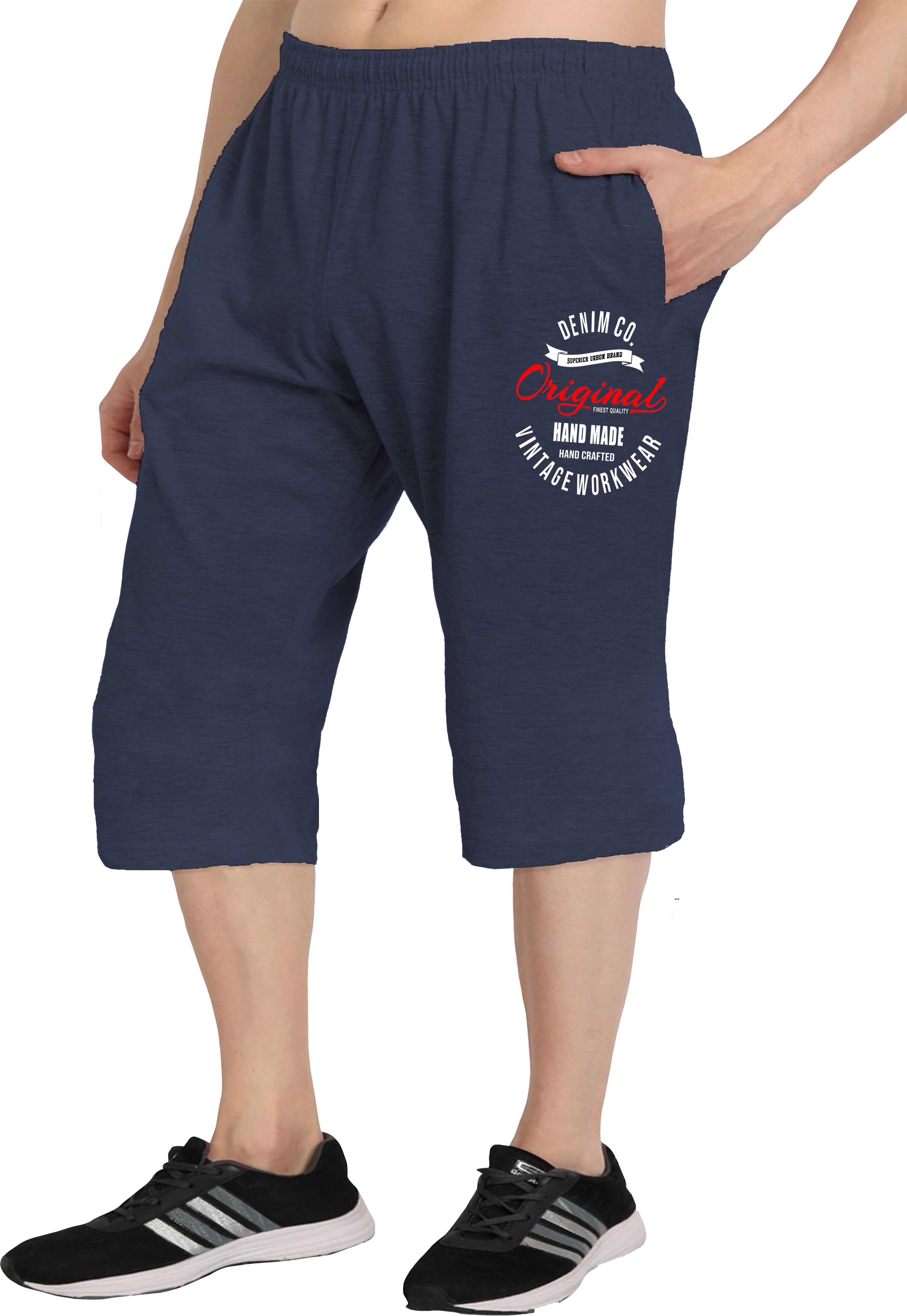 west gate clothing Solid, Printed Men Three Fourths-picture-13