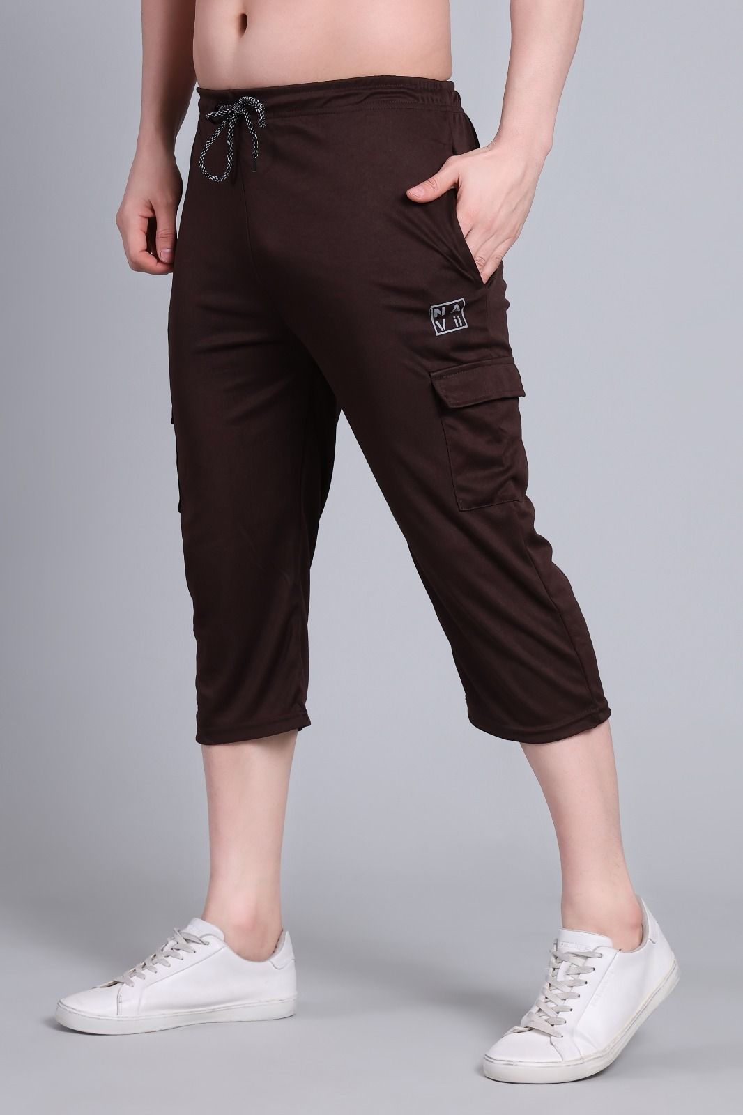 navii Solid Men Three Fourths-picture-20