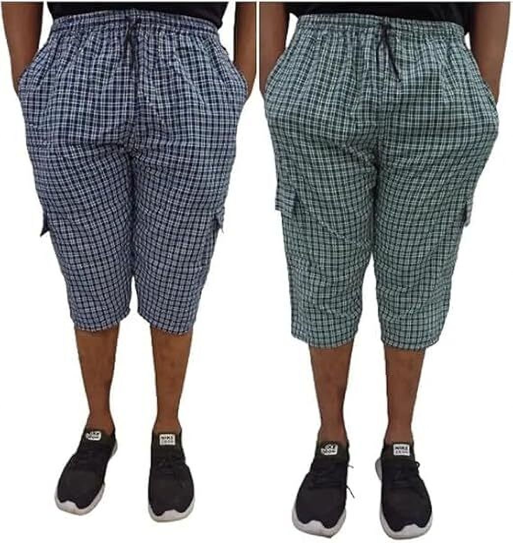 Checkered Men Three Fourths-image-6
