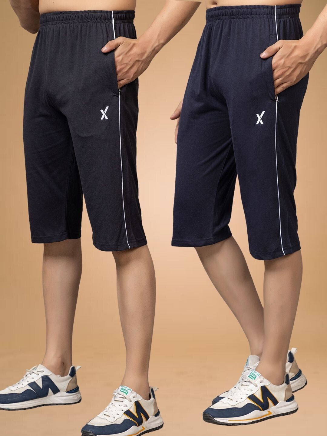 axys Self Design Men Three Fourths-picture-31