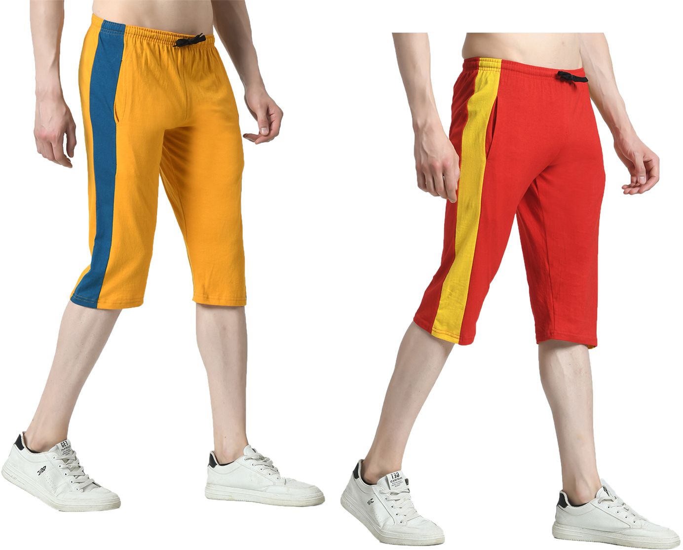 kayu Striped Men Three Fourths-picture-19