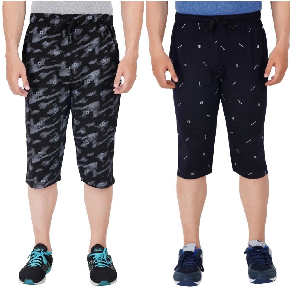 feel track Printed Men Three Fourths-picture-13