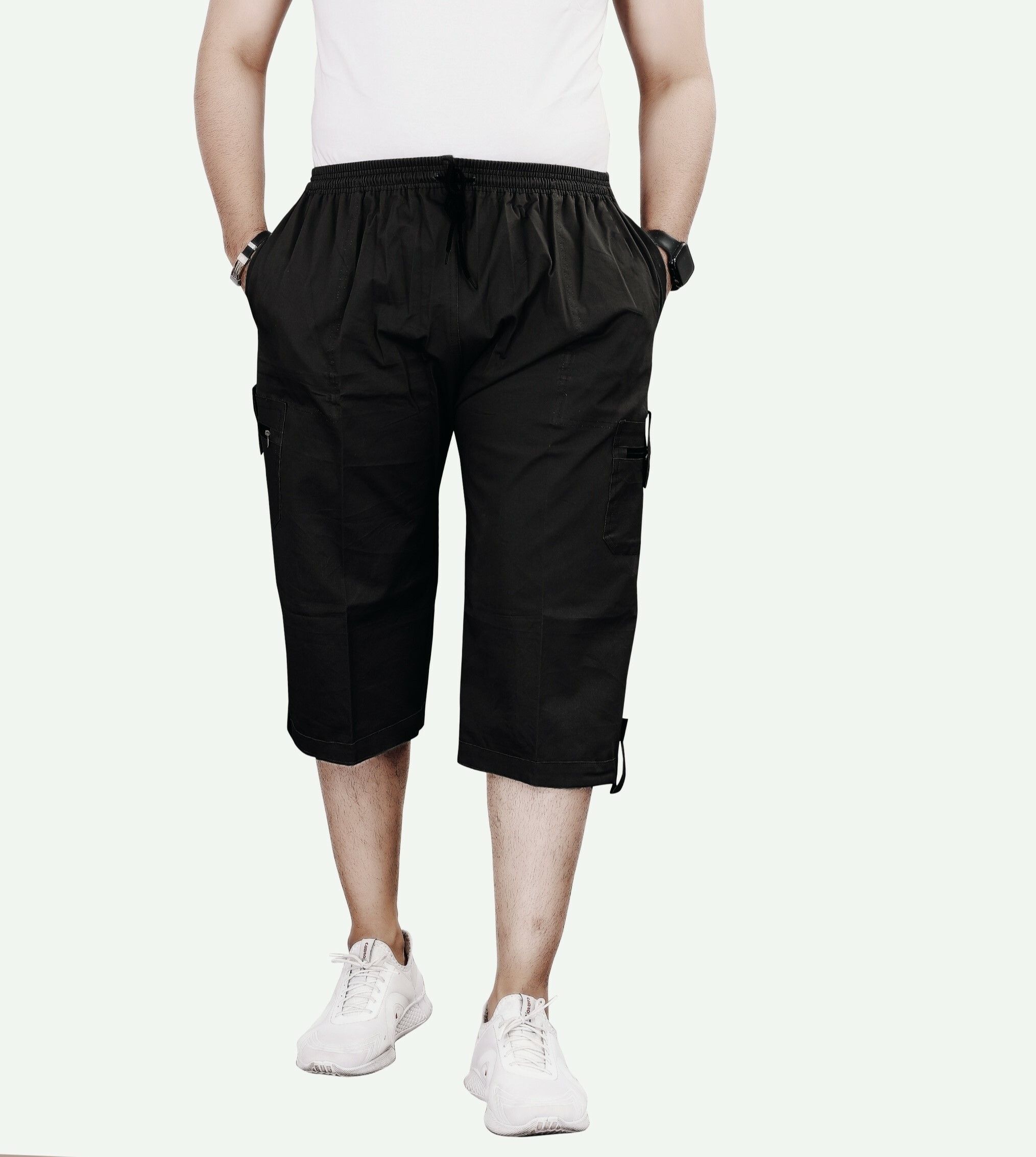 aditya trade link Self Design Men Three Fourths-picture-28
