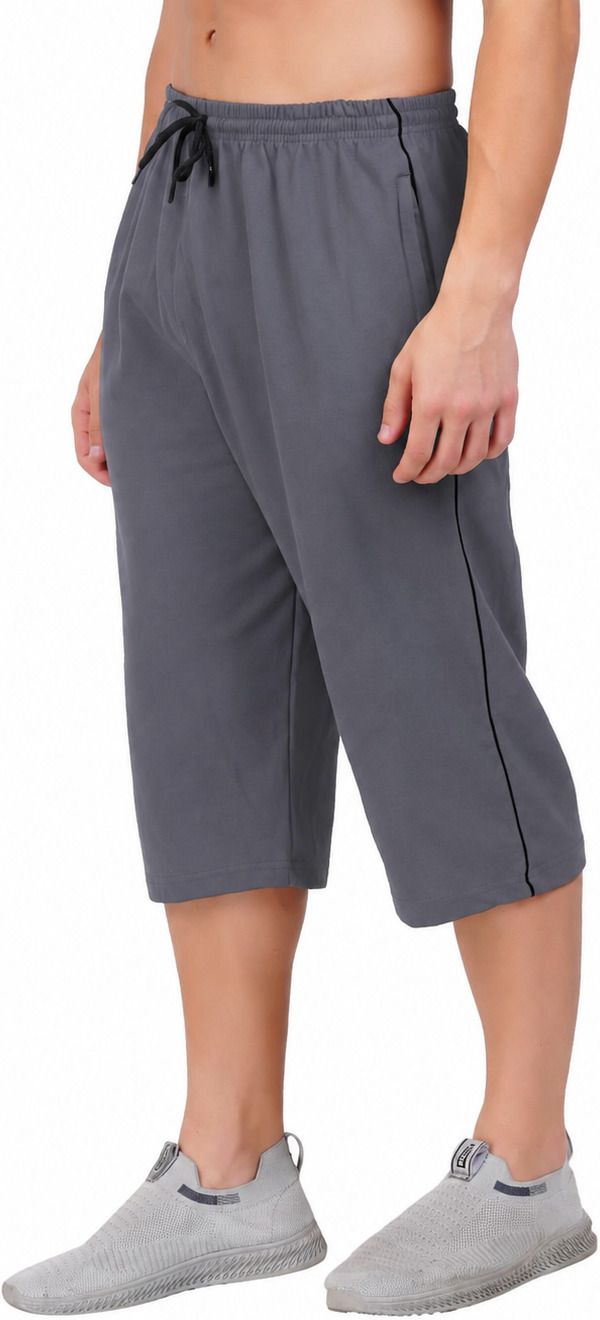 rugan Solid Men Three Fourths-picture-22