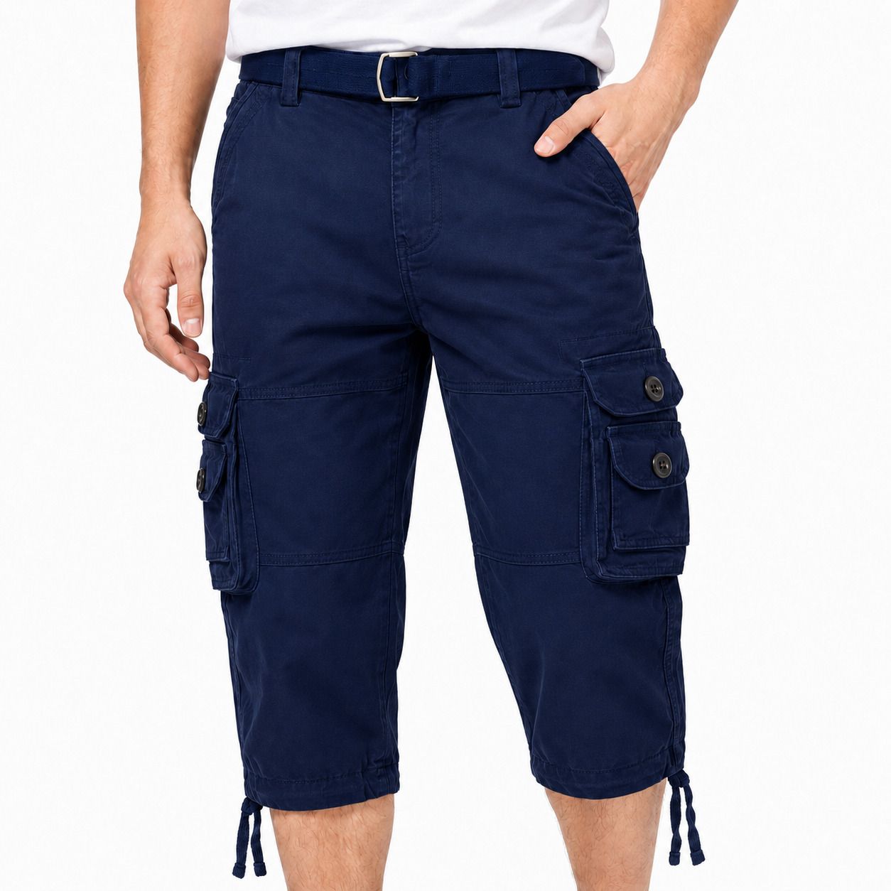 reoutlook Solid Men Three Fourths-picture-12