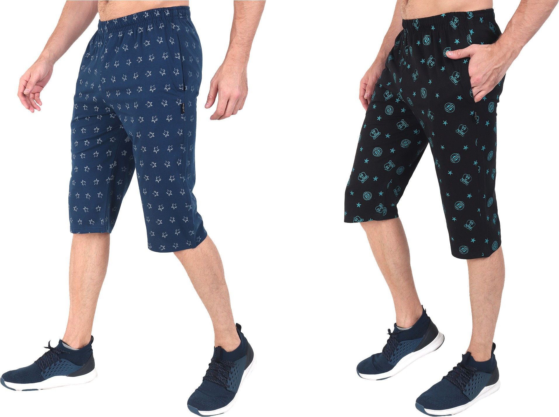 zeffit Printed Men Three Fourths-picture-26