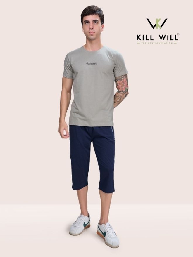 killwill Striped Men Three Fourths-picture-39
