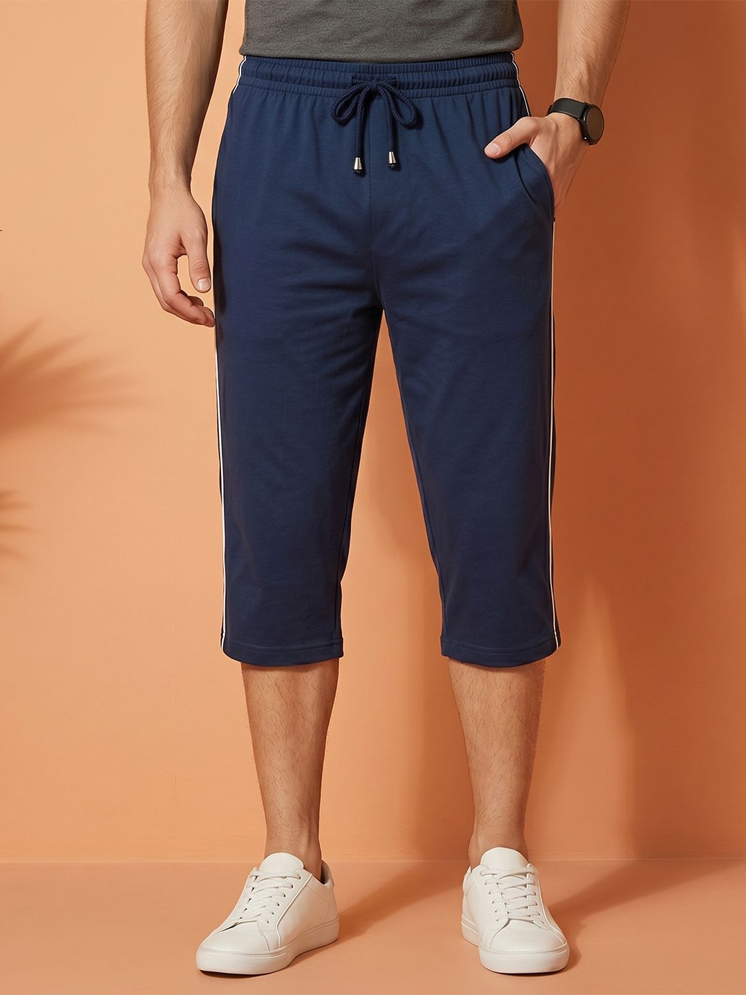 unimax Solid Men Three Fourths-picture-11