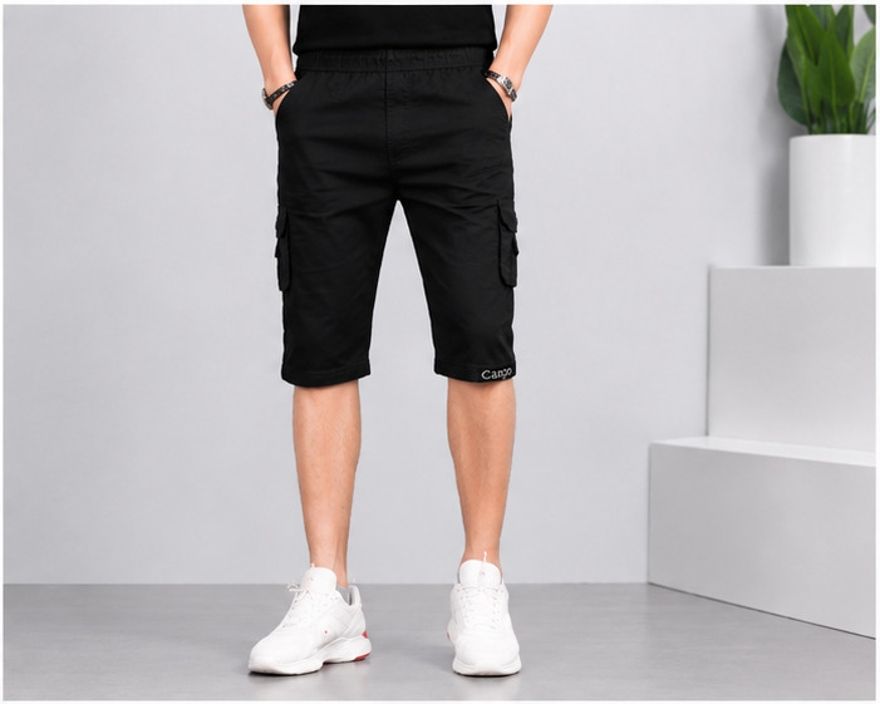 dhanani creation Solid Men Three Fourths-picture-26