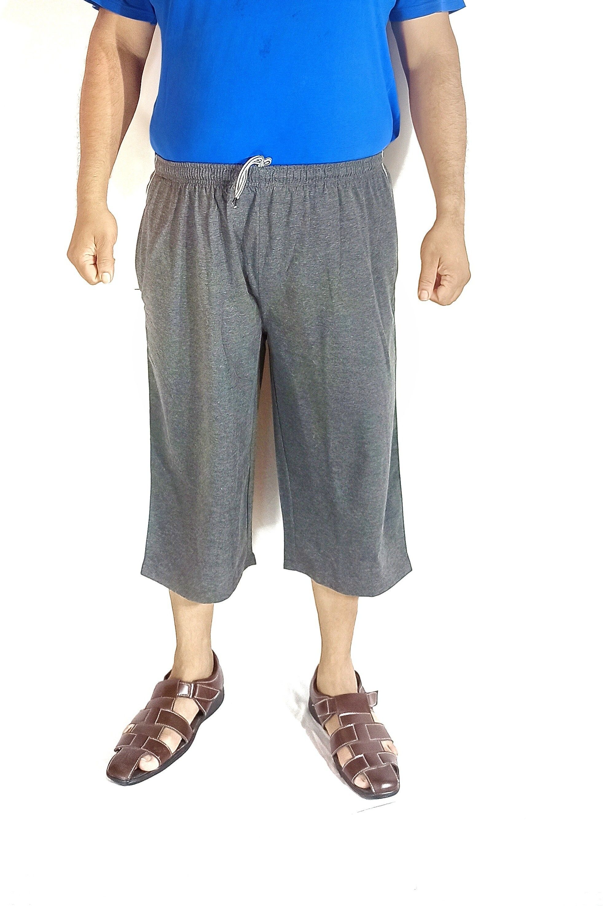 garima fashion Solid, Striped, Self Design Men Three Fourths-picture-19