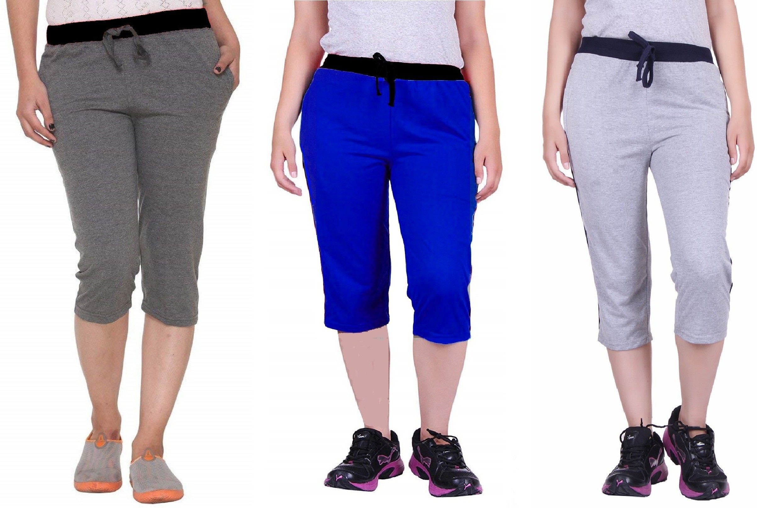 Solid Women Three Fourths