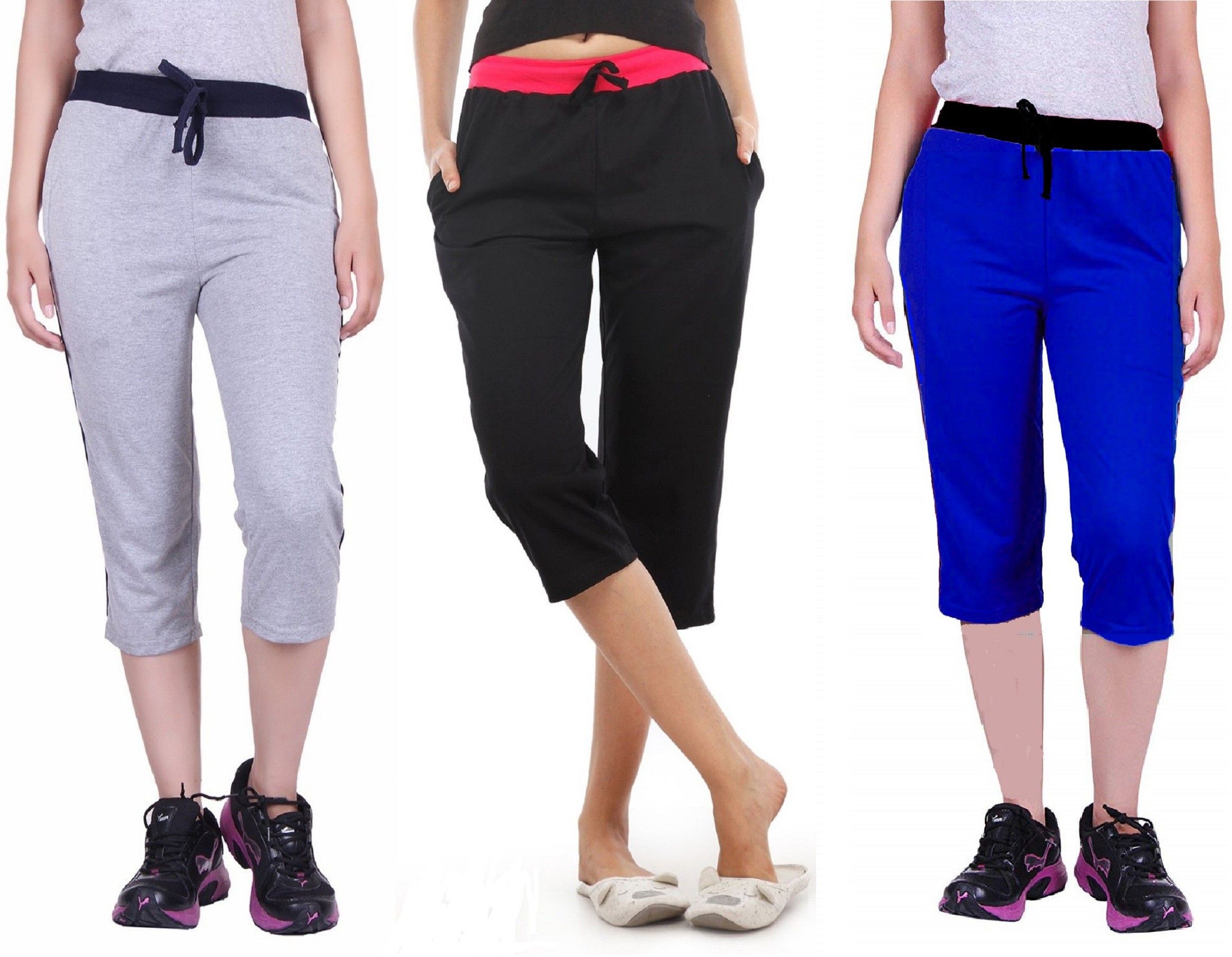 Solid Women Three Fourths