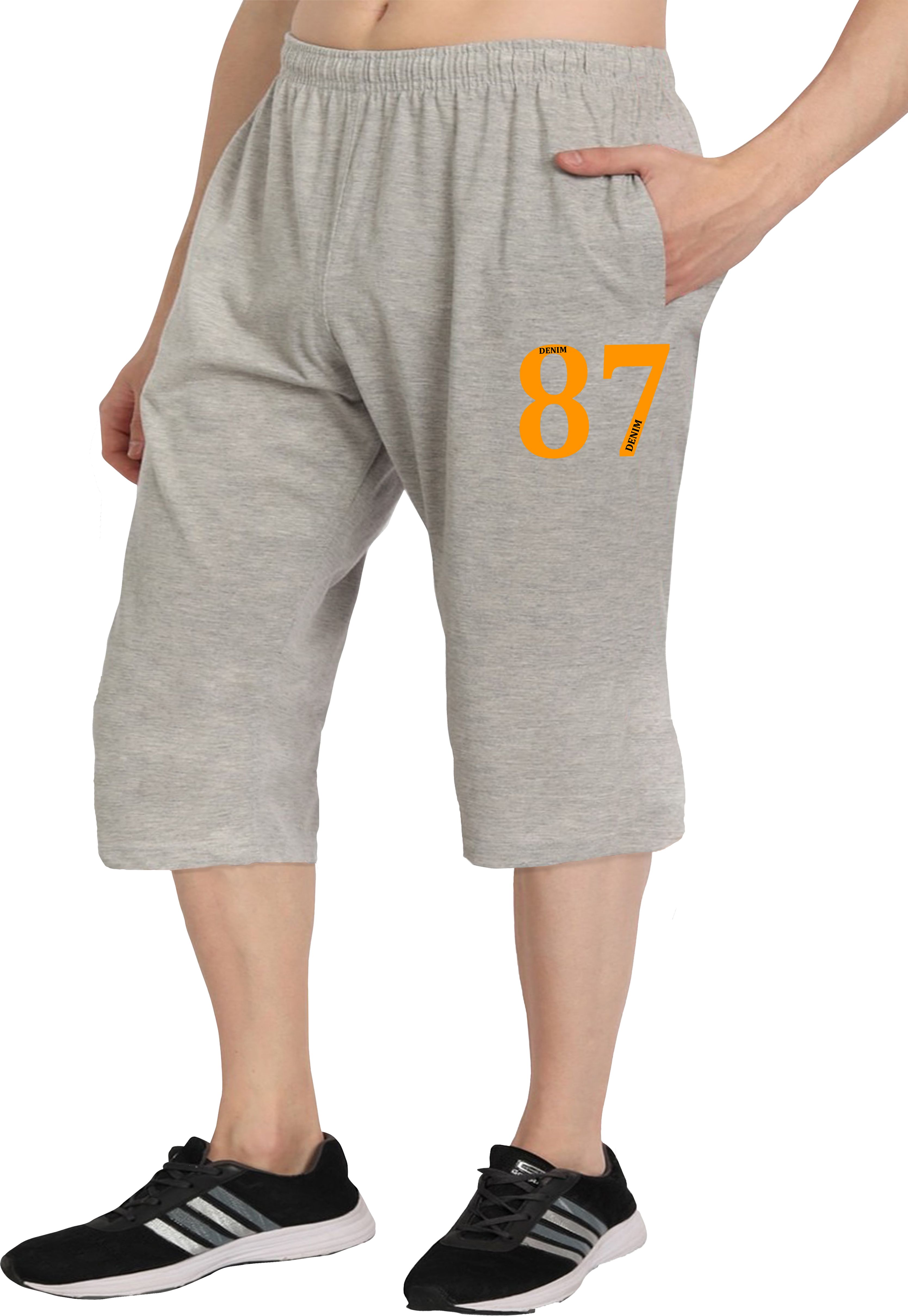 west gate clothing Solid, Printed Men Three Fourths-picture-17