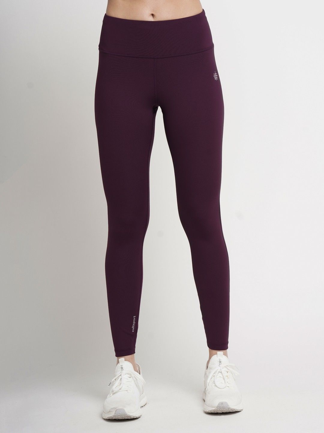 cult Solid Women Maroon Tights-picture-22