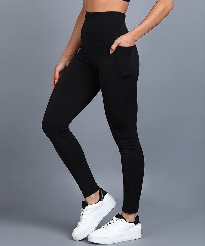morava Solid Women Black Tights-picture-13