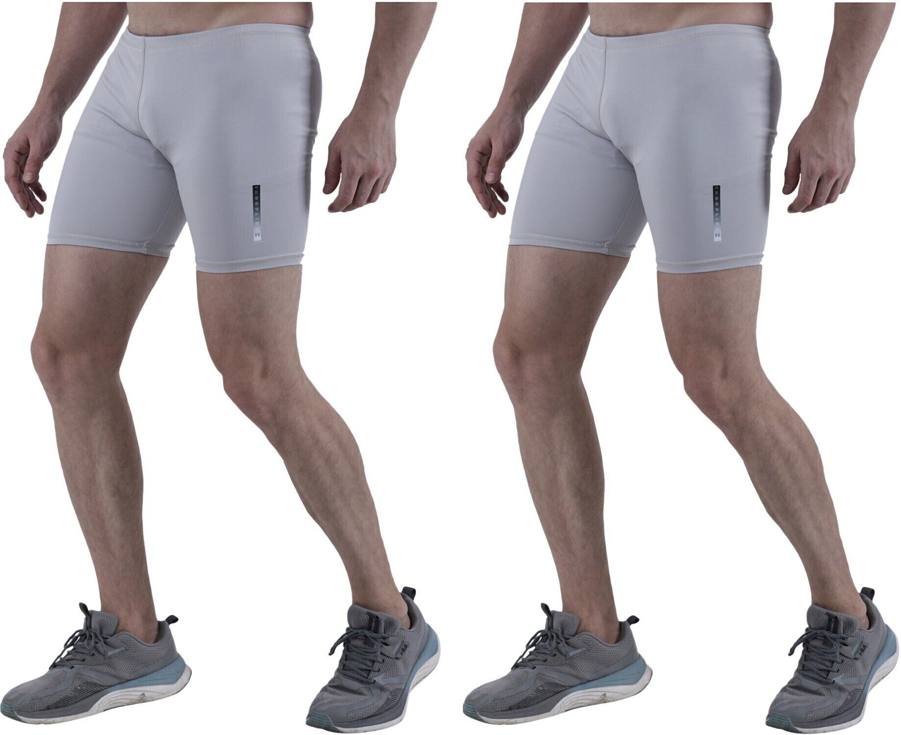 troopline Solid Men Grey, Grey Tights-picture-37