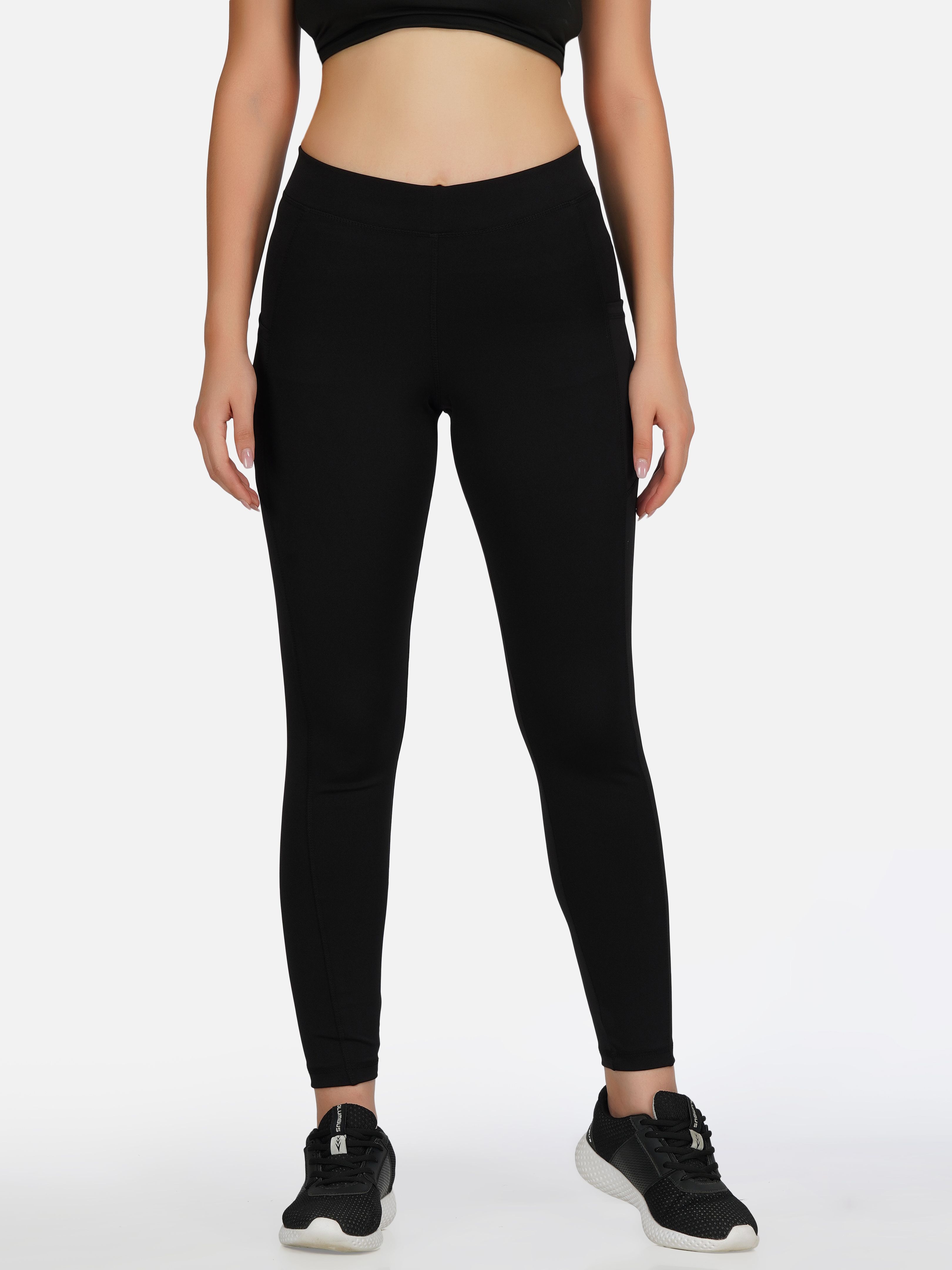 m7 by metronaut Solid Women Black Tights-picture-39