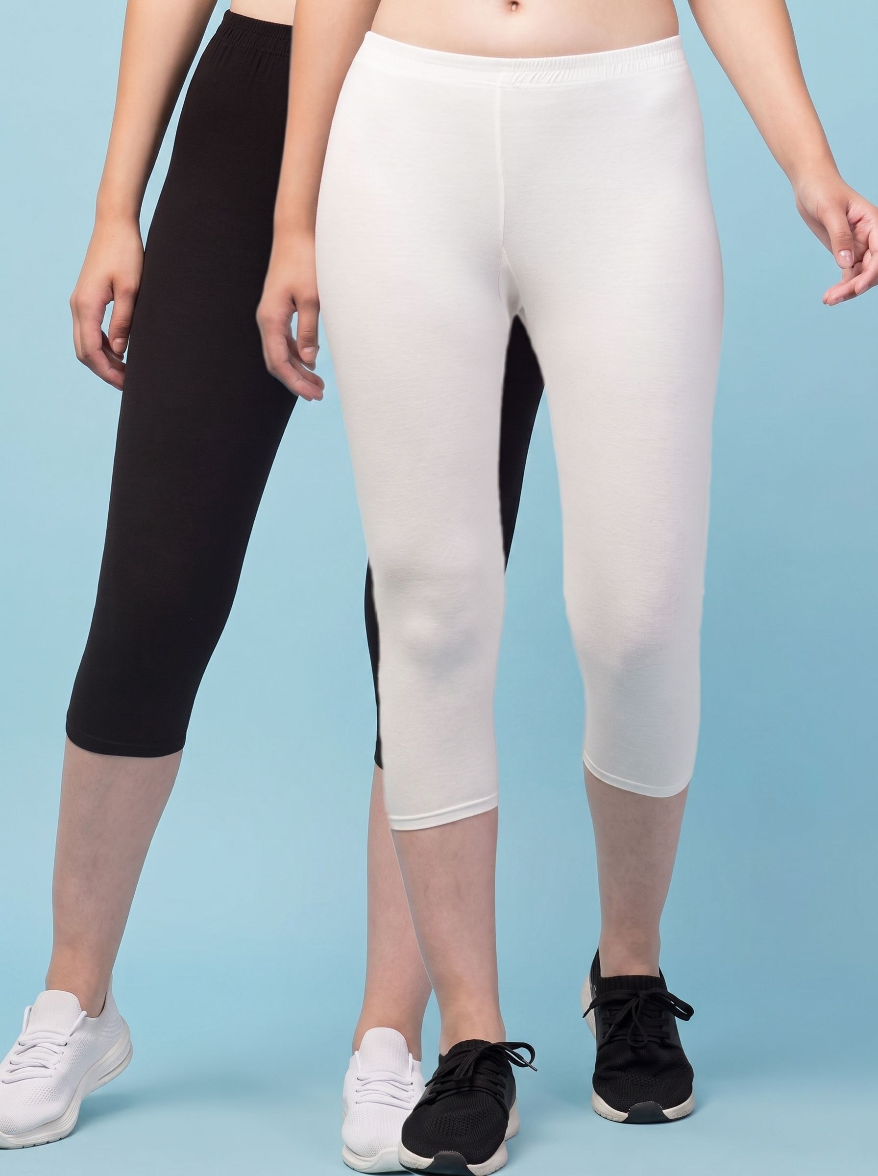 vishwakarma trends Solid Women Black, Blue Tights-picture-11