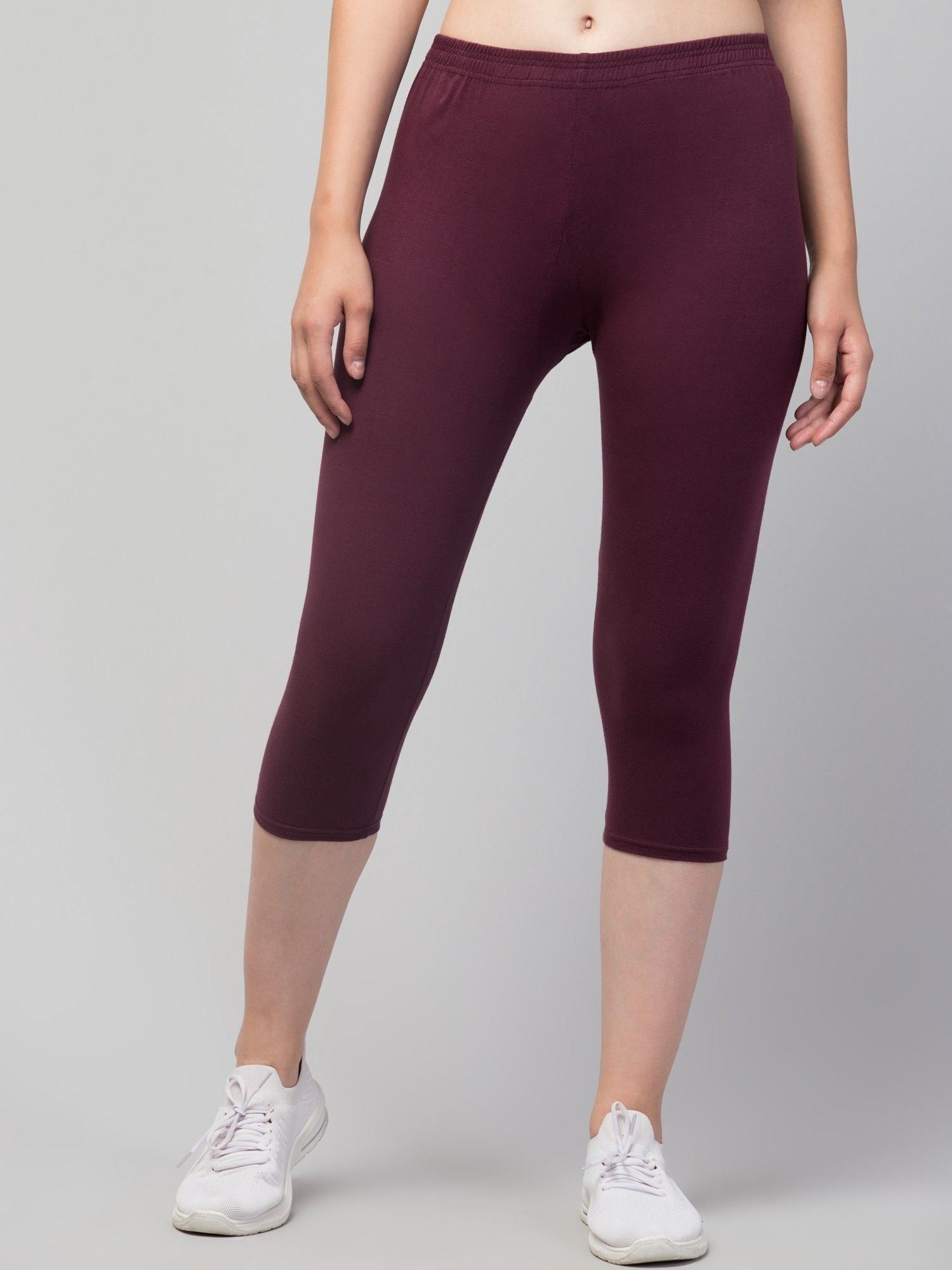 vishwakarma trends Solid Women Maroon Tights-picture-22
