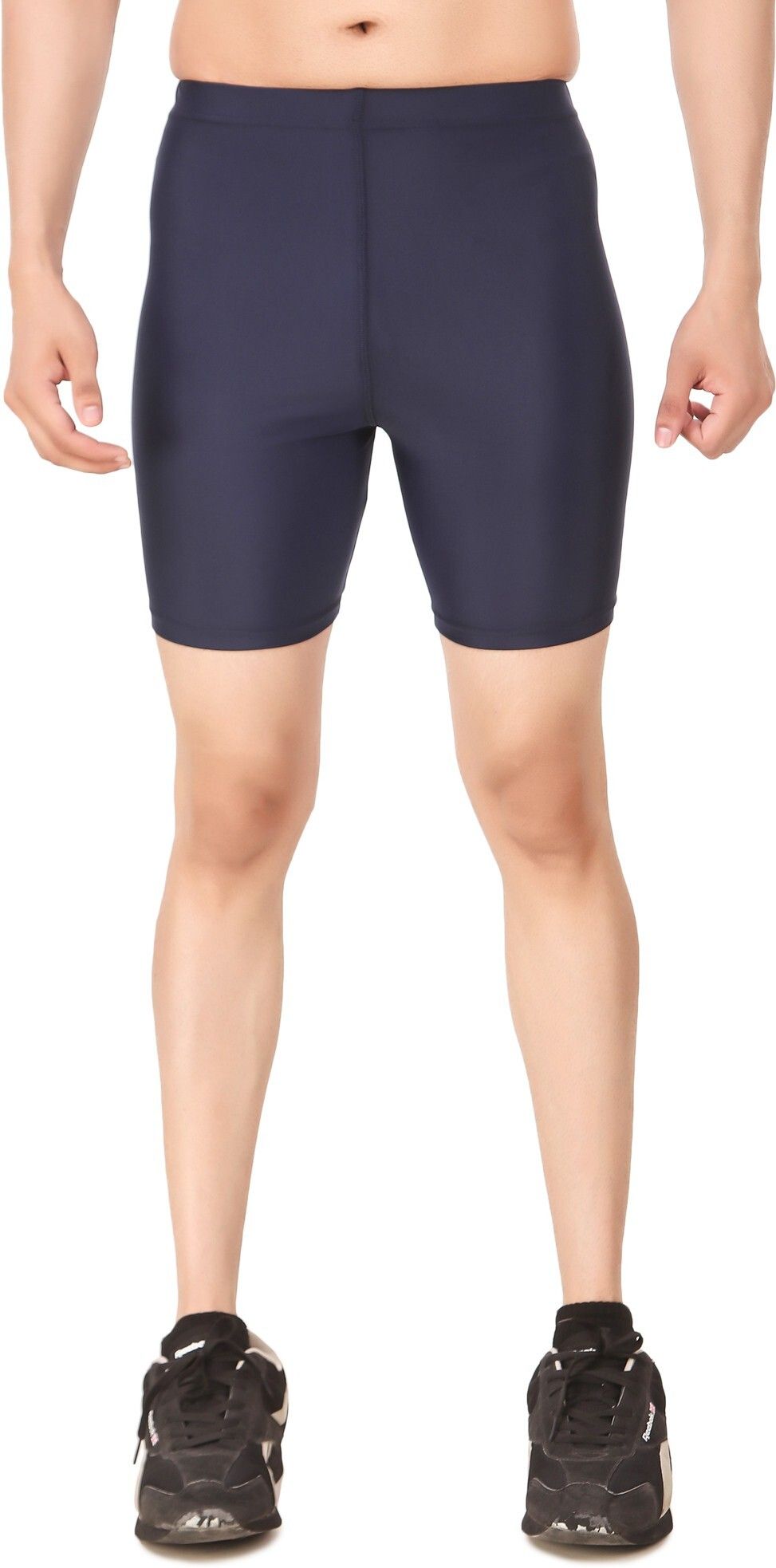 t-go Solid Men Dark Blue Tights-picture-13