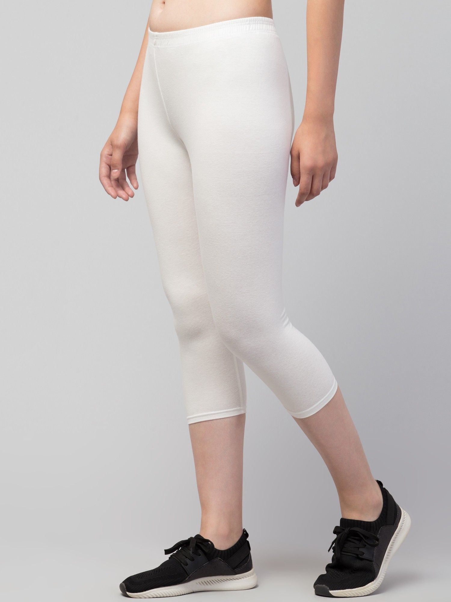 Solid Women White Tights-image-38