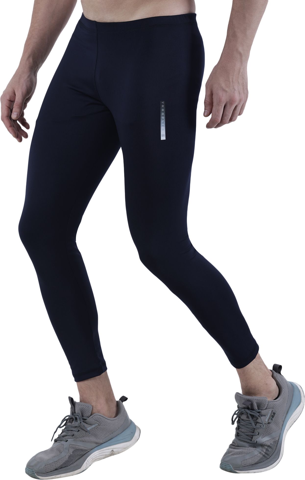 troopline Solid Women Dark Blue Tights-picture-14