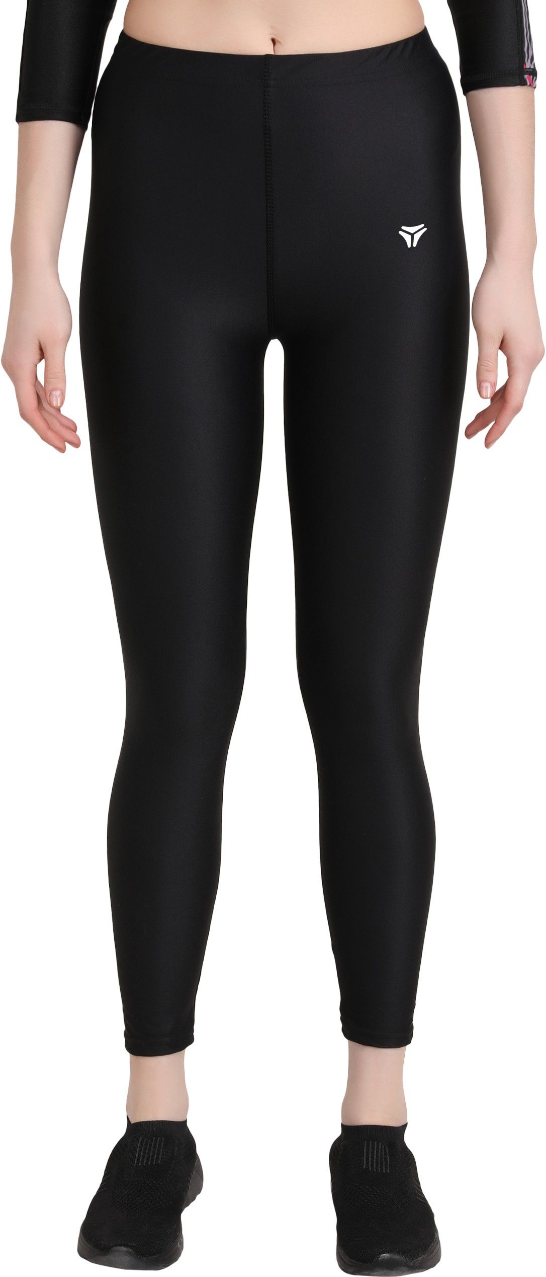 kyk Solid Men Black Tights-picture-19