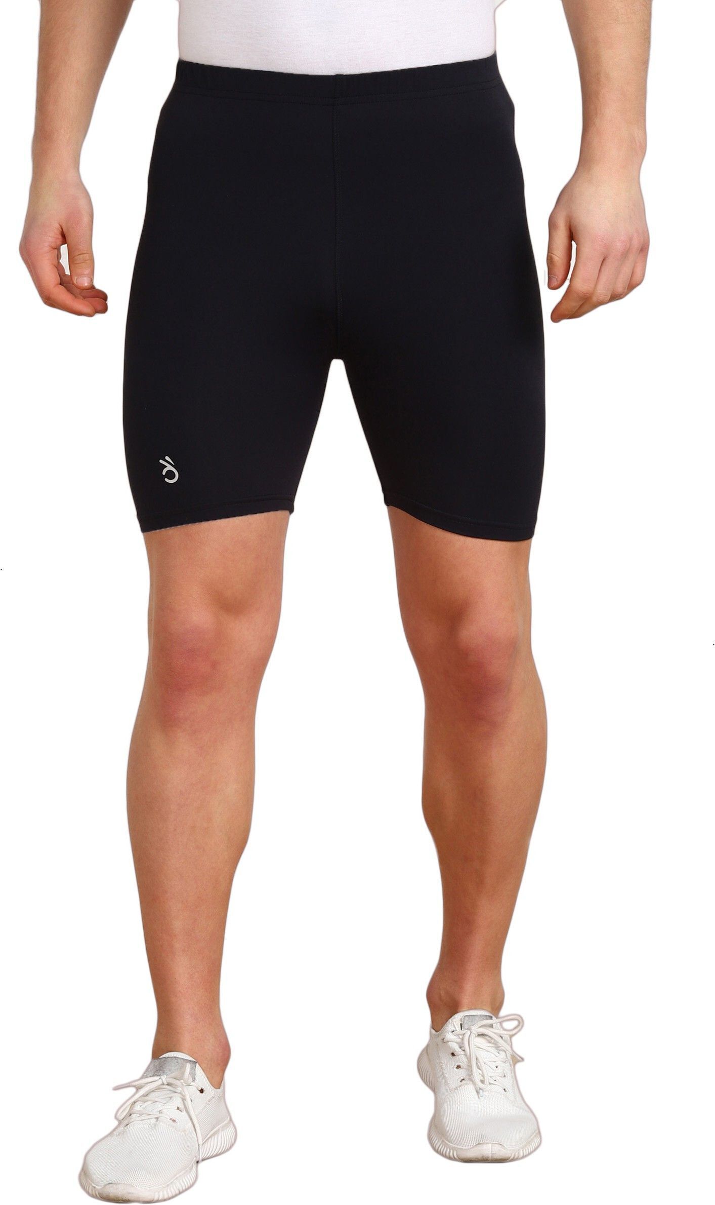 lemona Solid Men Black Tights-picture-22