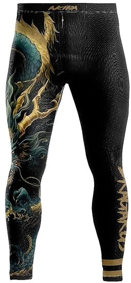 akiba Printed Men Grey Tights-picture-18