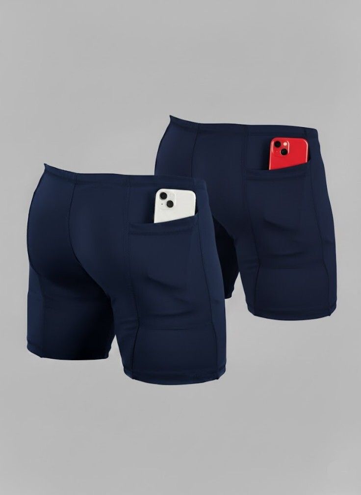 troopline Solid Men Dark Blue, Dark Blue Tights-picture-34