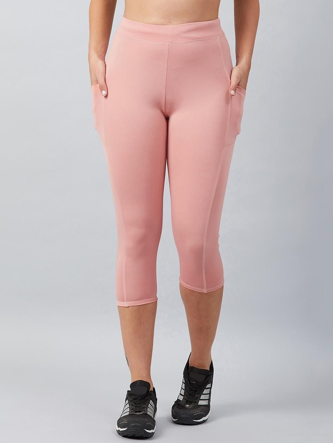 blinkin Solid Women Pink Tights-picture-12