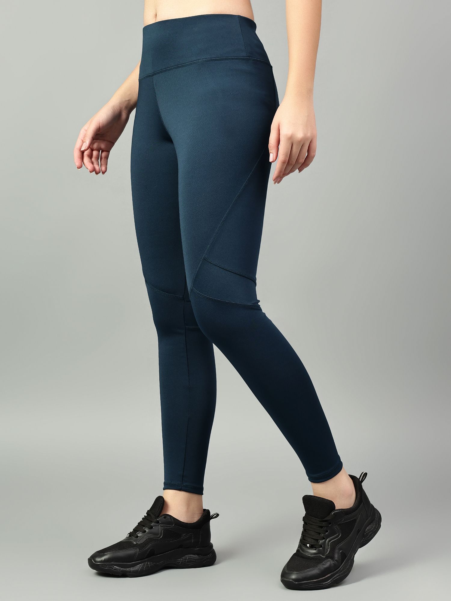 cosvos Solid Women Blue Tights-picture-16