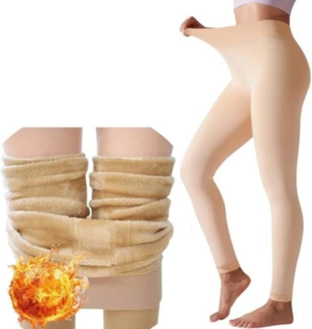 hosvin Solid Women Beige Tights-picture-20