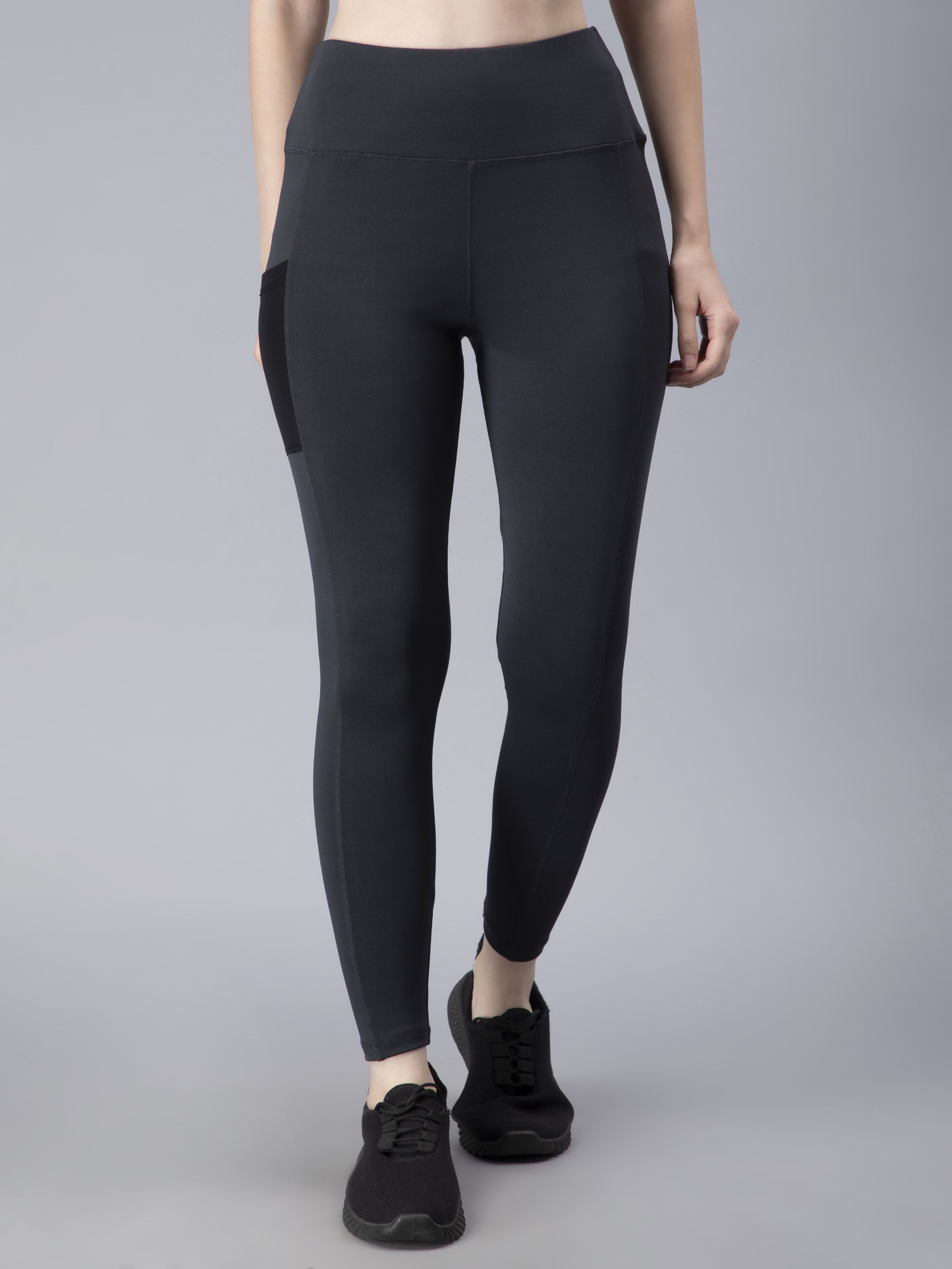 cosvos Solid Women Black Tights-picture-29
