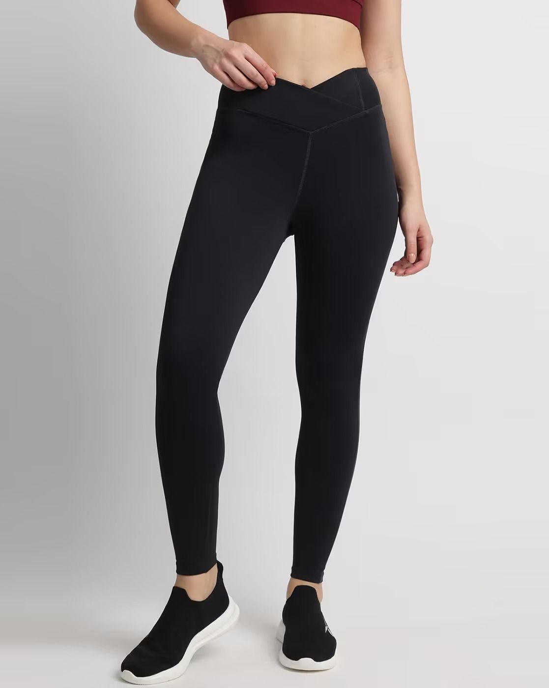 druta Solid Women Black Tights-picture-12