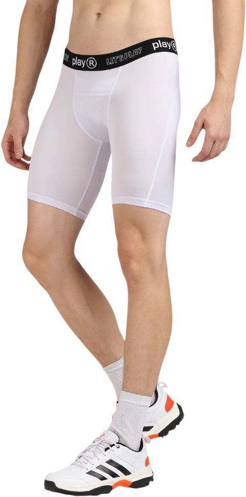 playr Solid Men White Tights-picture-10