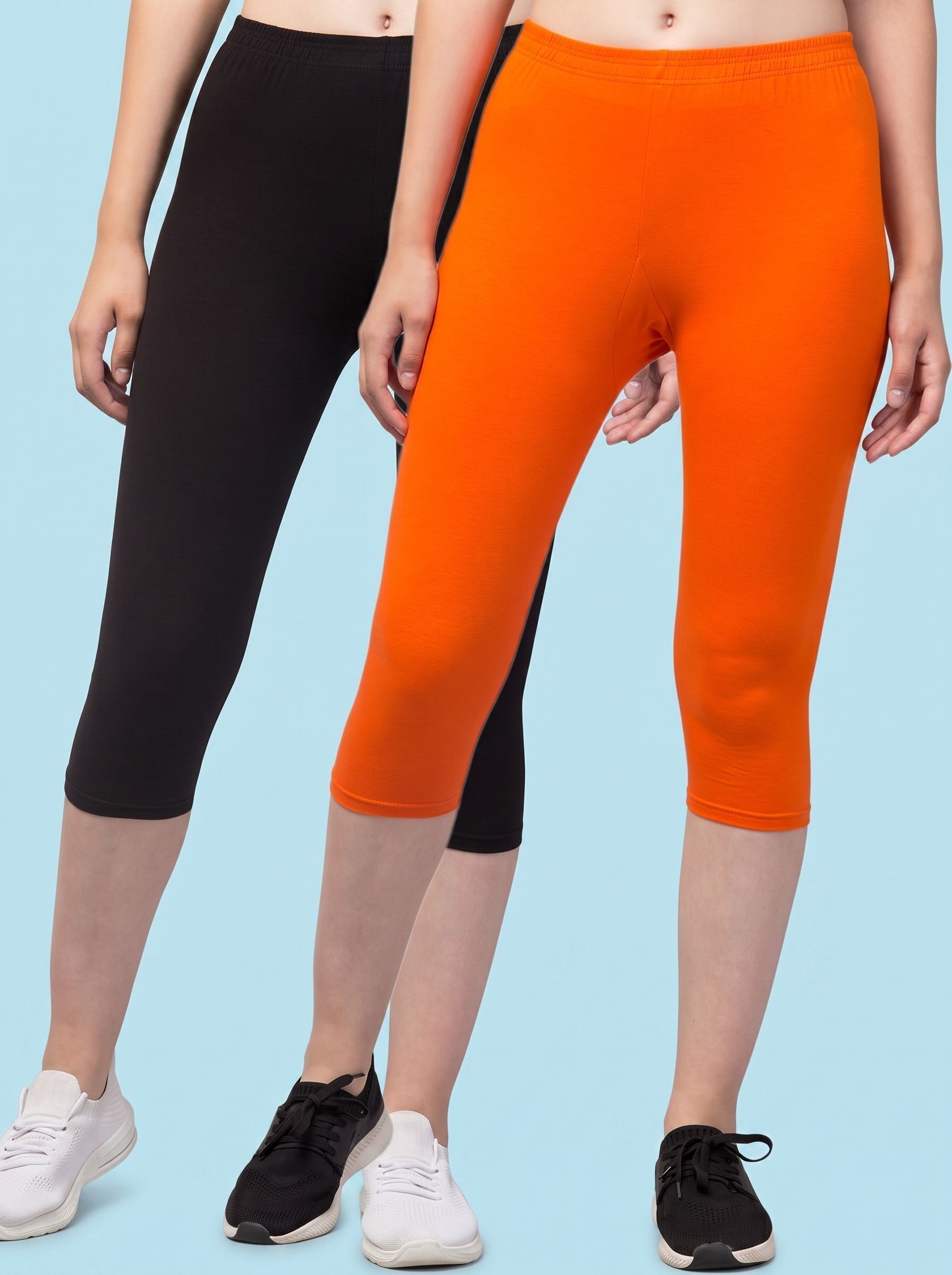 vishwakarma trends Solid Women Black, Blue Tights-picture-4