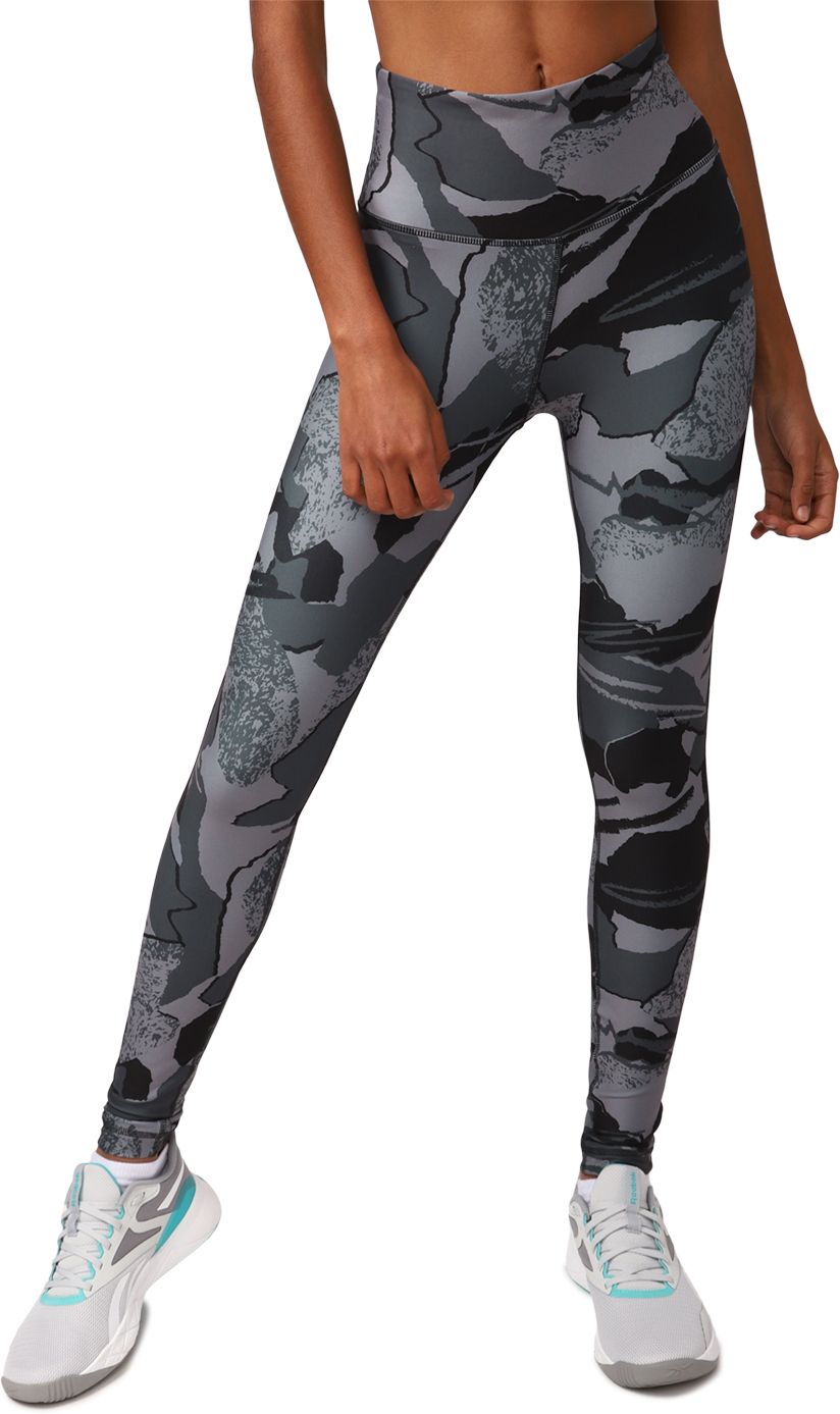 reebok Printed Women Grey Tights-picture-14