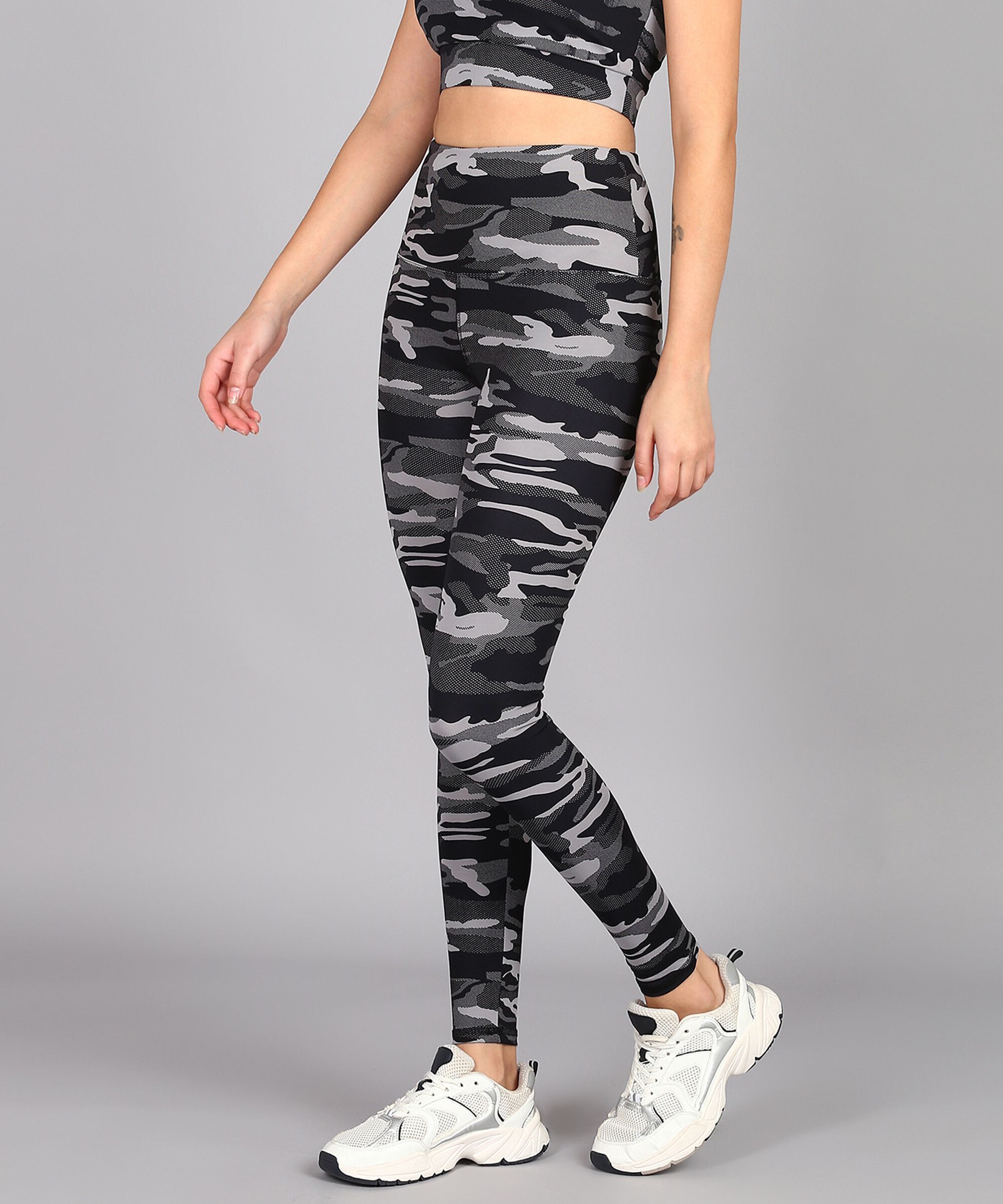 rhino rage Self Design Women Multicolor Tights-picture-19
