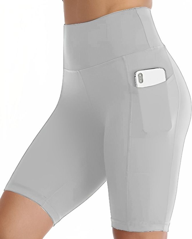 poojaran Solid Women Grey Tights-picture-10