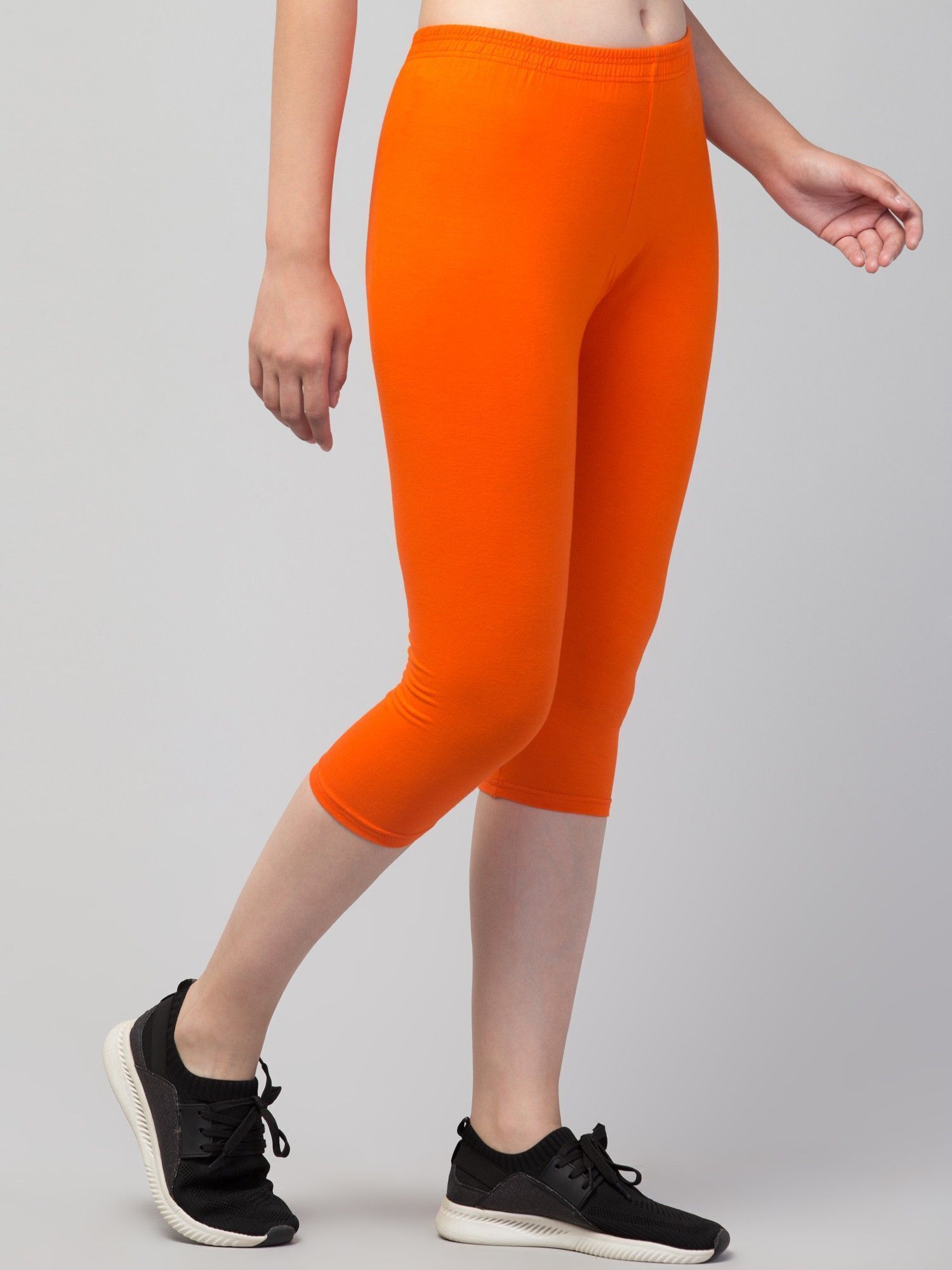 vishwakarma trends Solid Women Orange Tights-picture-18