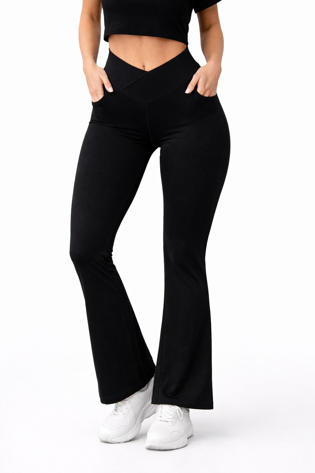 gatiman Solid Women Black Tights-picture-12